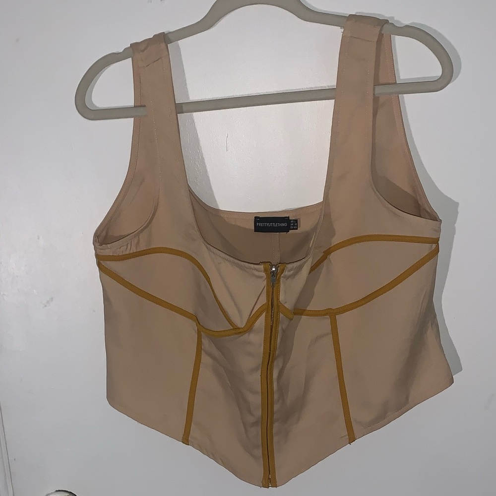 PrettyLittleThing corset top